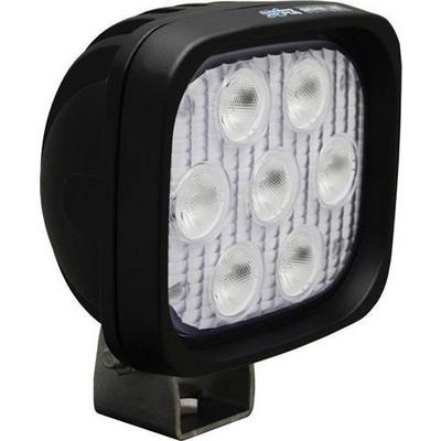Vision X Lighting 4 Inch Square Utility Market LED Black Work Light - Wide Beam - 4001817